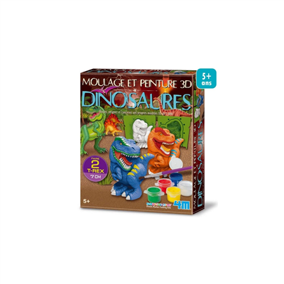 KIT DAM KIT DE MOULAGE DINOSAURES 3D
