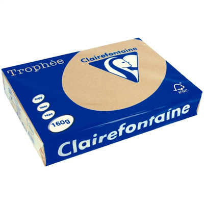 Clairalfa Papier universel Trophée A4 160 g/m2 caramel