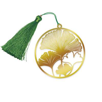 Art & Kraft Marque page métal découpé Gingko