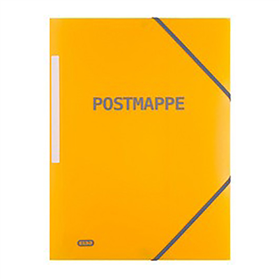 Oxford Postmappe DIN A4 PP transparent-gelb
