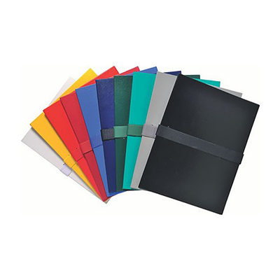 EXACOMPTA Chemise à dos extensible sangle auto-agrippante,