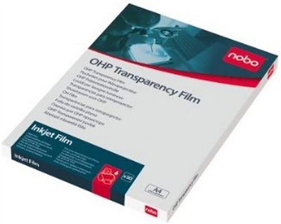nobo Transparent pour imprimante jet d'encre, format A4,