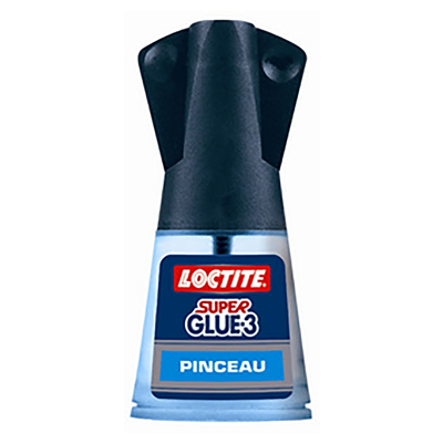 LOCTITE Colle instantanée Super Glue Pinceau tube de 5 g