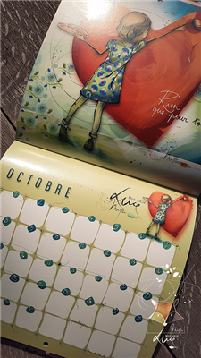 Mon amie Luce Calendrier anniversaire Mon Amie Luce