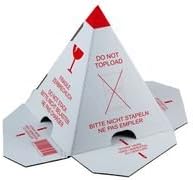 smartboxpro pyramide à palette "ne pas empiler"