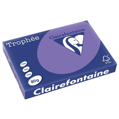 Clairalfa Papier universel Trophée A3 80 g/m2 violine