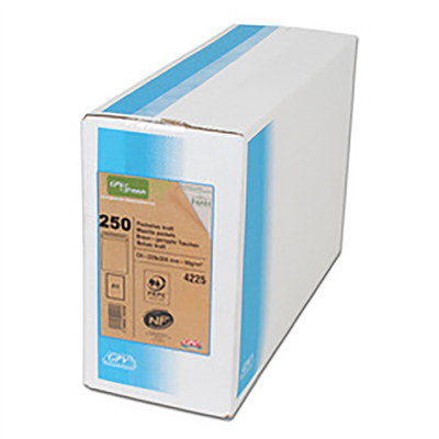 GPV Pochettes d'expédition C4 229 x 324 mm kraft brun