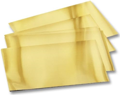 folia Métal à repousser, 185 x 290 mm, 30 feuilles, or