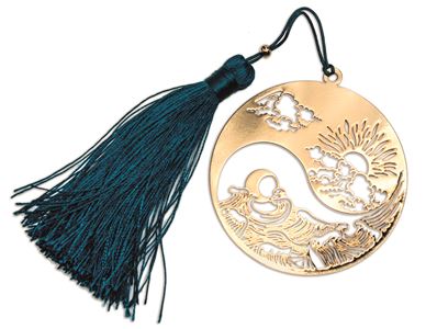 Art & Kraft Marque page métal découpé Yin Yang