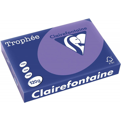 Clairalfa Papier universel Trophée A4 120 g/m2 violine