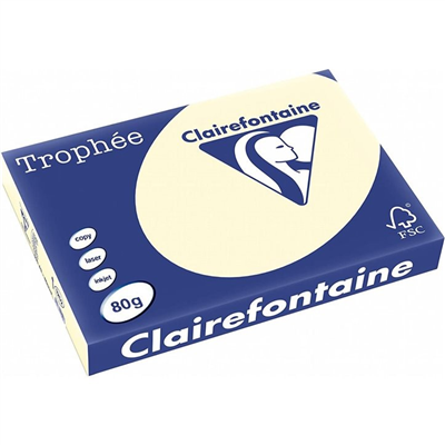 Clairalfa Papier universel Trophée A3 80 g/m2 ivoire