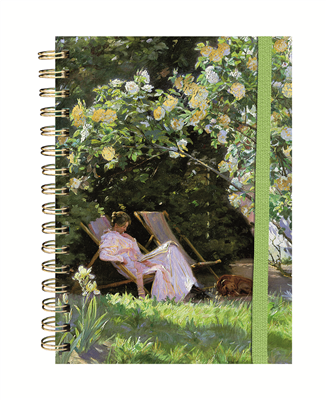 Art & Kraft Collection Musée Carnet à spirales A5 Roses Kroyer