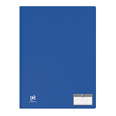 Oxford protège-documents Memphis A4 30 pochettes bleu