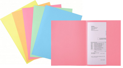 EXACOMPTA Chemise 1 rabat SUPER 160 A4 assorti