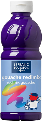 LEFRANC BOURGEOIS Gouache liquide 1.000 ml, violet