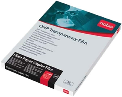 nobo Film pour photocopieur, A4, transparent, PP