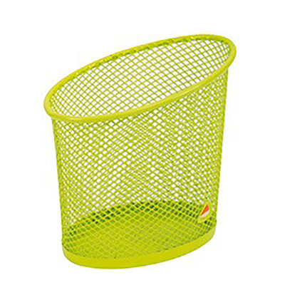 ALBA Pot à crayons MESHCUP en fil d'acier vert