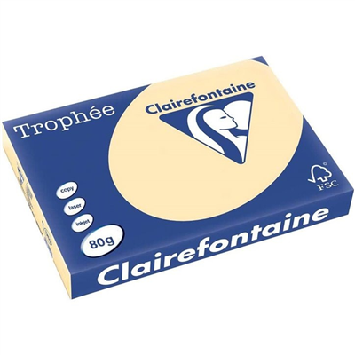Clairalfa Papier universel Trophée A3 80 g/m2 chamois