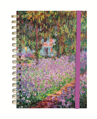 Collection Musée  Carnet à spirales A5 Jardin Monet