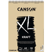 CANSON Bloc  croquis et tudes XL Kraft, A5