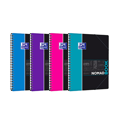 Oxford Etudiants Cahier NOMADBOOK A4+ quadrillé