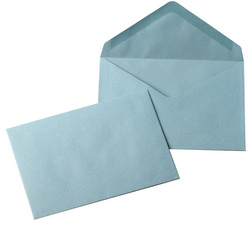 GPV Enveloppes administratives C6 114 x 162 mm bleu