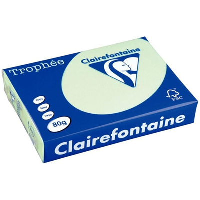 Clairalfa Papier universel Trophée A4 160g/m2 vert golf