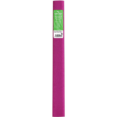 CANSON Rouleau de papier crépon 32 g/m2 framboise (561)