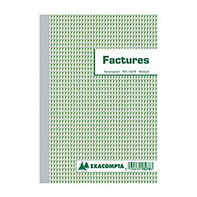 EXACOMPTA Manifold Factures 210 x 148 mm tripli