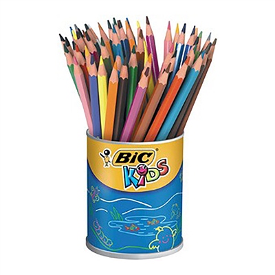 BIC KIDS Crayons de couleur Evolution ecolutions boîte de