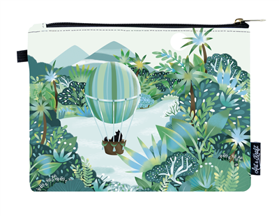 Art & Kraft Catimini Pochette plate moyen modèle Montgolfière