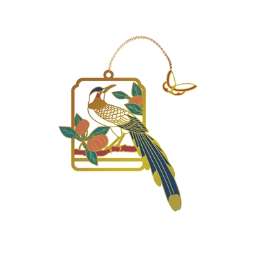 Art & Kraft Marque pages Geais pie - Audubon