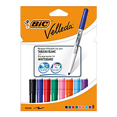 BIC Marqueur pour tableau blanc Velleda 1741 pointe ogive,