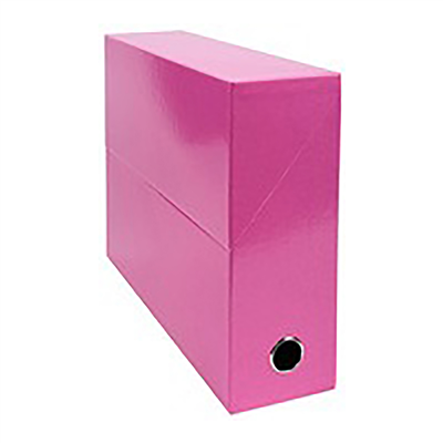 EXACOMPTA boîte transfert Iderama 90 mm rose