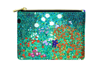 Collection Le Musée Pochette Moyen modèle Jardin des fleurs - Gustave Klimt