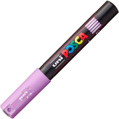 Uni-ball Posca Marqueur à pigment PC-1MC, Lavande PC1MCLAV